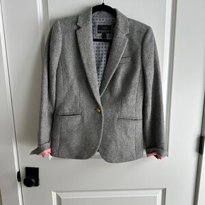 J crew tweed blazer